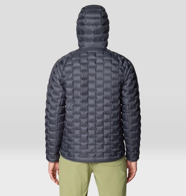 Men's Temescalborz Down Hoody, Color: Volcanic, image 2