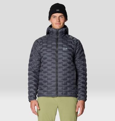 Men's Temescalborz Down Hoody, Color: Volcanic, image 7