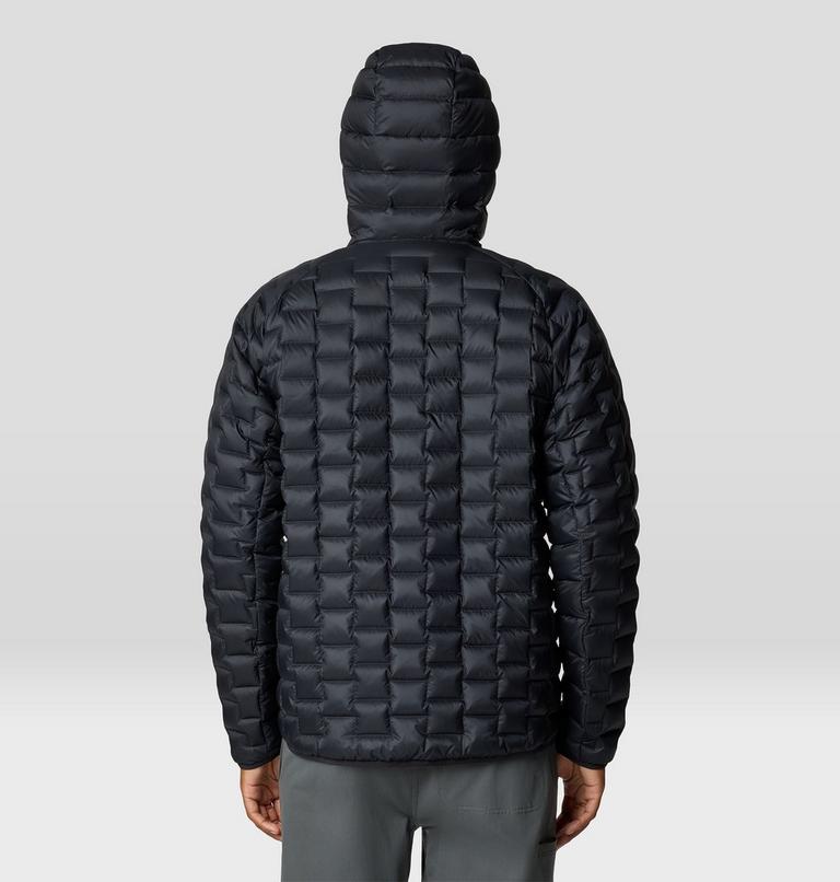 Men's Temescalborz Down Hoody, Color: Black, image 2