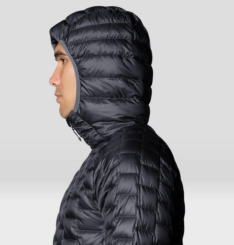 Men's Temescalborz Hooded Down Jacket, Color: Shark, image 5