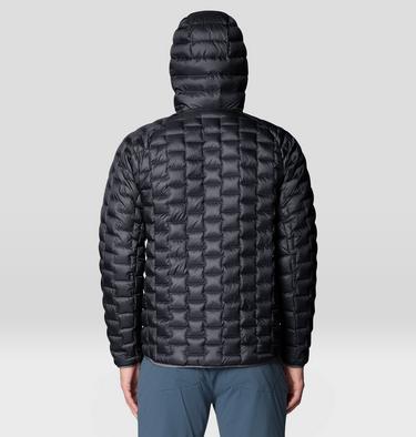 Men's Temescalborz Hooded Down Jacket, Color: Shark, image 4