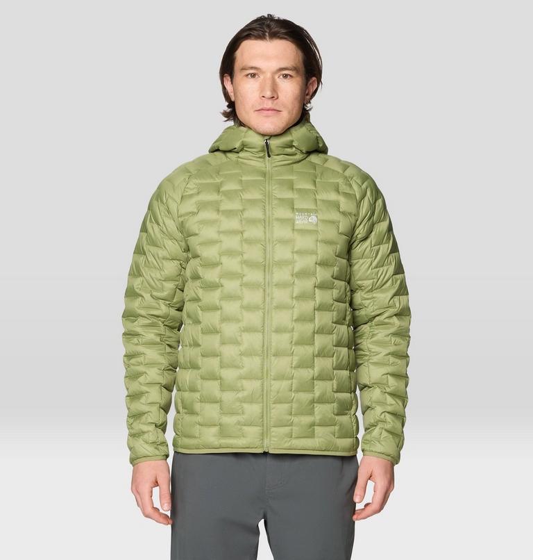 Men's Temescalborz Down Hoody, Color: Light Cactus, image 1