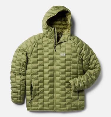 Men's Temescalborz Down Hoody, Color: Light Cactus, image 10