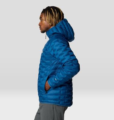 Men's Temescalborz Down Hoody, Color: Blue Horizon, image 23