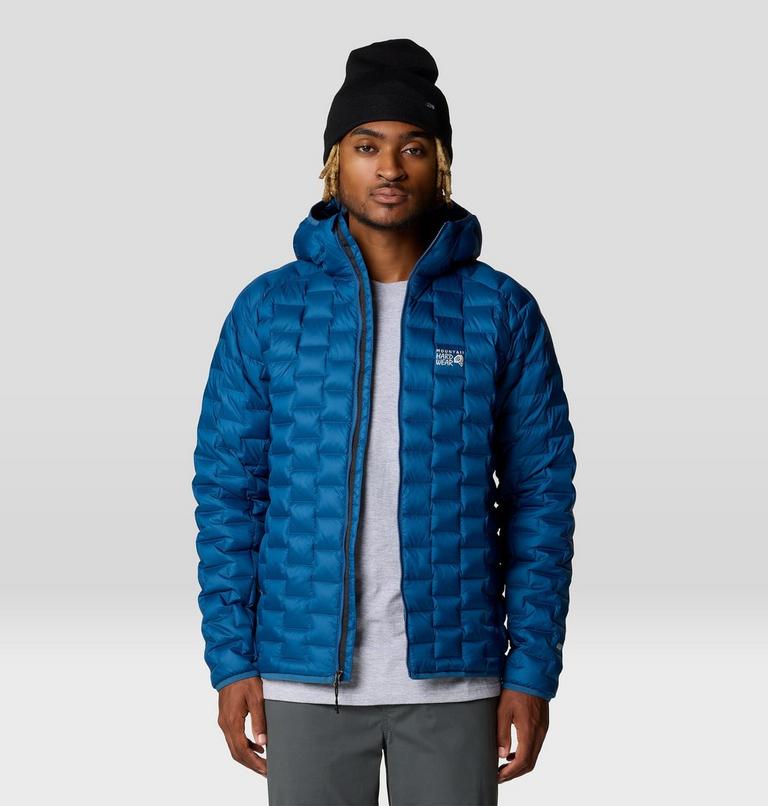 Men's Temescalborz Down Hoody, Color: Blue Horizon, image 6