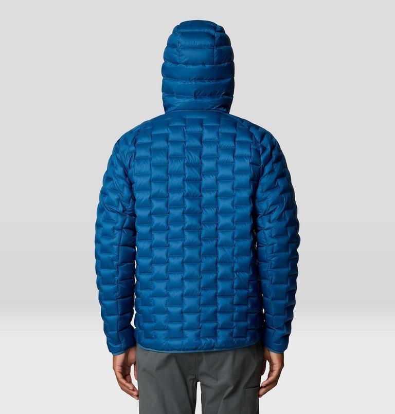 Men's Temescalborz Down Hoody, Color: Blue Horizon, image 2