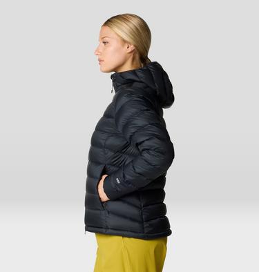 Women's Tiberondack Down Hoody, Color: Black, image 15