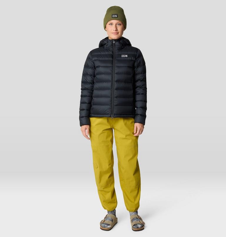 Women's Tiberondack Down Hoody, Color: Black, image 9