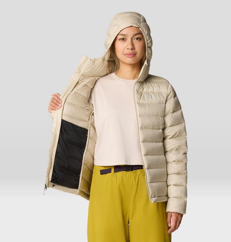 Women's Tiberondack Down Hoody, Color: Wild Oyster, image 5