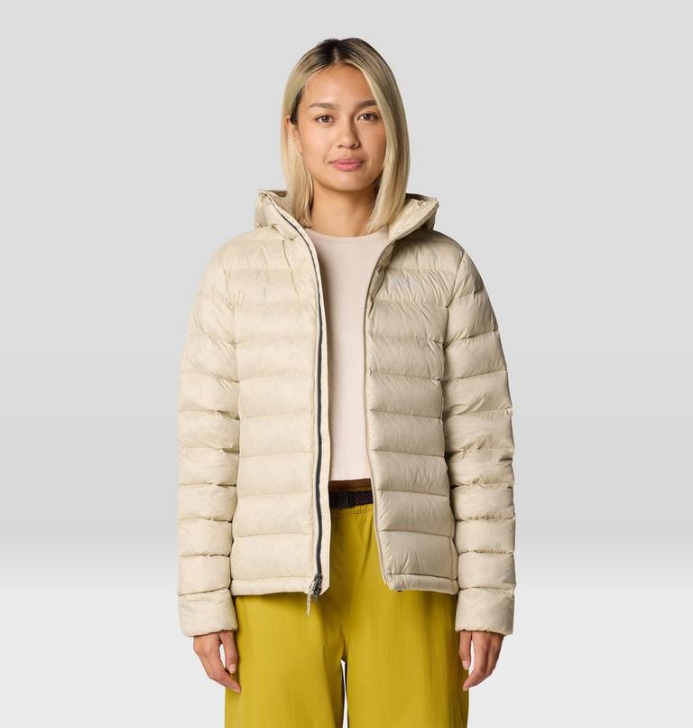 Women's Tiberondack Down Hoody, Color: Wild Oyster, image 7