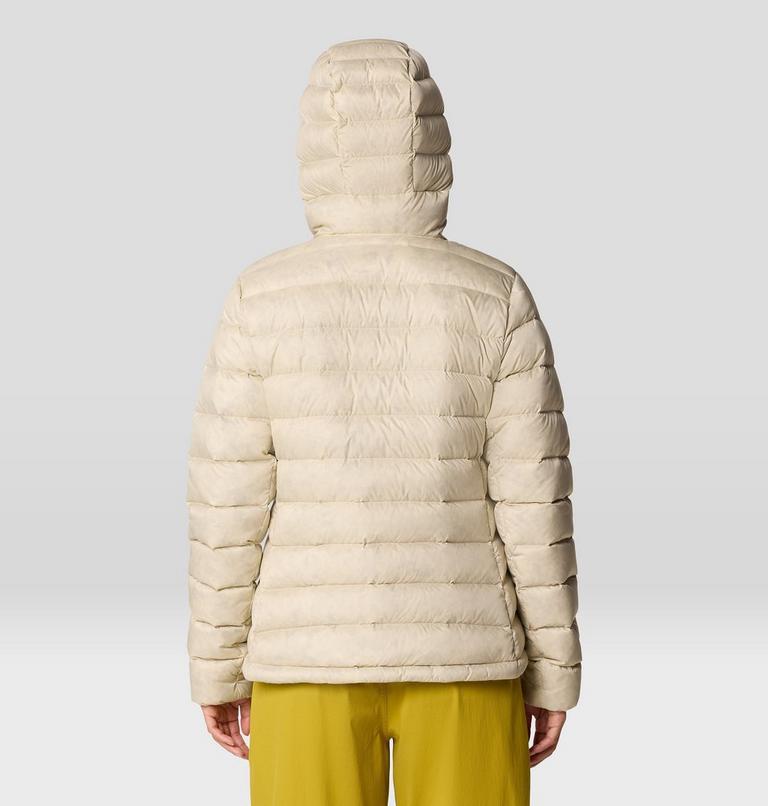 Women's Tiberondack Down Hoody, Color: Wild Oyster, image 2