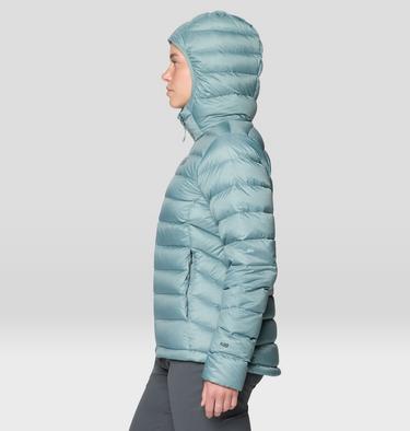 Women's Tiberondack Down Hoody, Color: Blue Sage, image 3