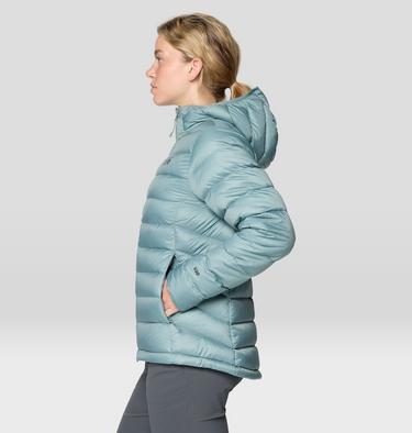 Women's Tiberondack Down Hoody, Color: Blue Sage, image 4