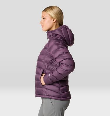 Women's Tiberondack Down Hoody, Color: Dusty Purple, image 23