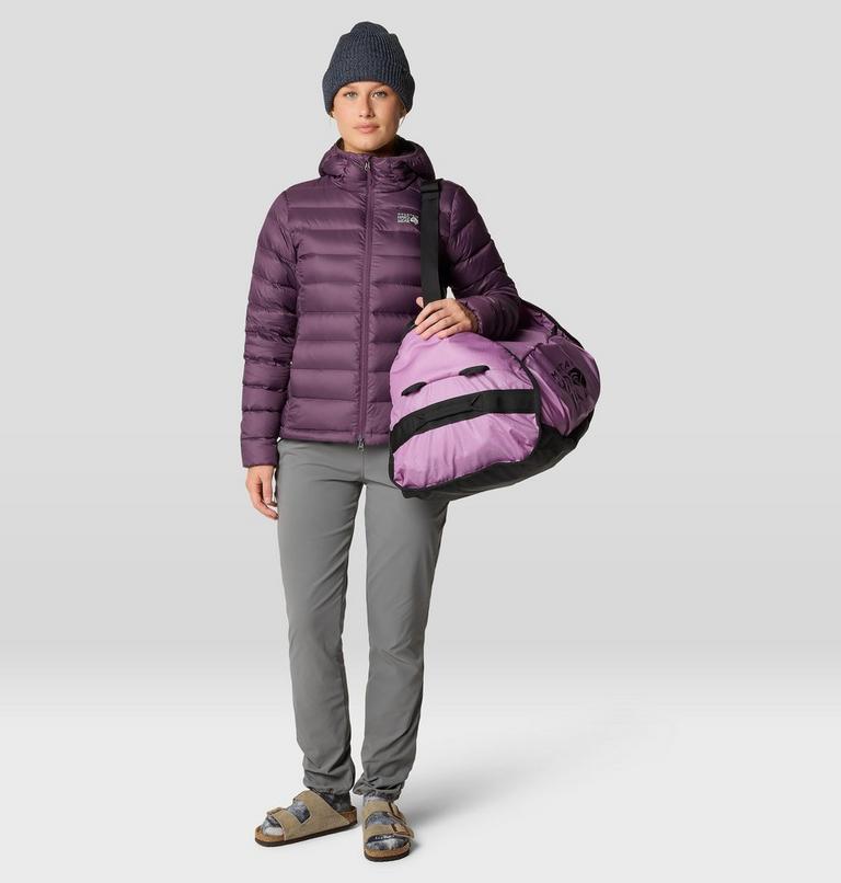 Women's Tiberondack Down Hoody, Color: Dusty Purple, image 8