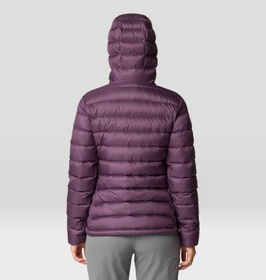 Women's Tiberondack Down Hoody, Color: Dusty Purple, image 12