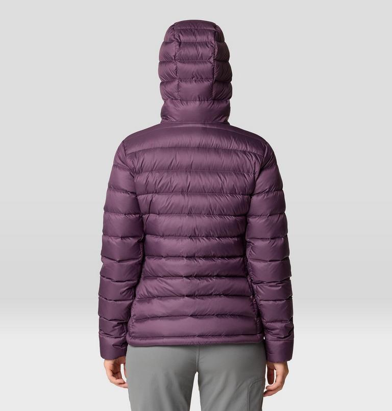 Women's Tiberondack Down Hoody, Color: Dusty Purple, image 2