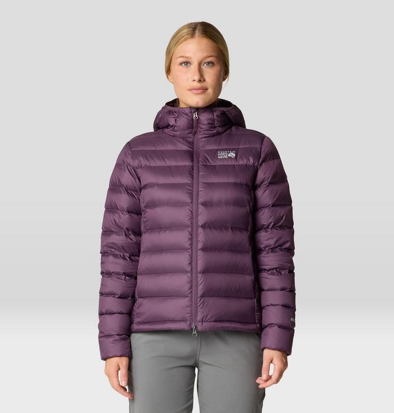 Women's Tiberondack Down Hoody, Color: Dusty Purple, image 1
