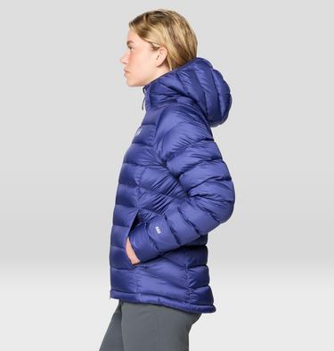 Women's Tiberondack Down Hoody, Color: Lapis Dusk, image 12