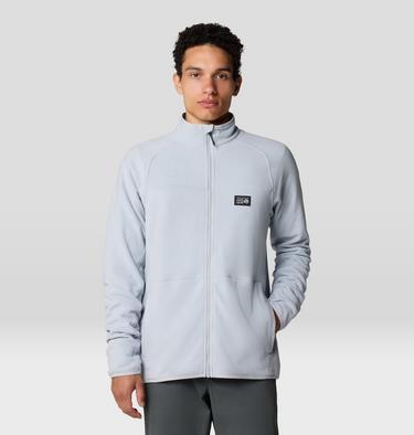 Men's Oakoram Fleece Full Zip, Color: Glacial, image 1