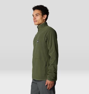 Men's Oakoram Fleece Full Zip, Color: Surplus Green, image 7