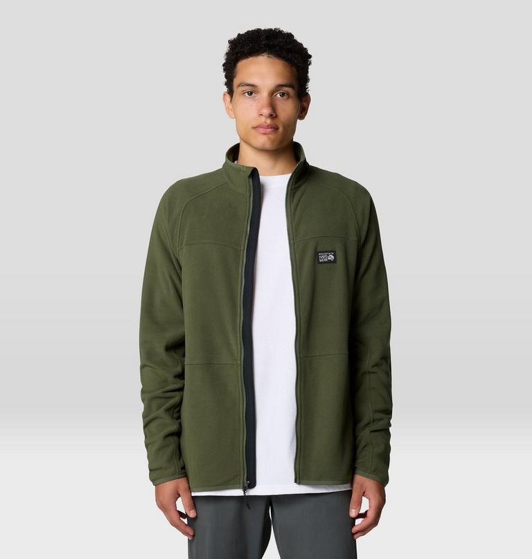 Men's Oakoram Fleece Full Zip, Color: Surplus Green, image 5