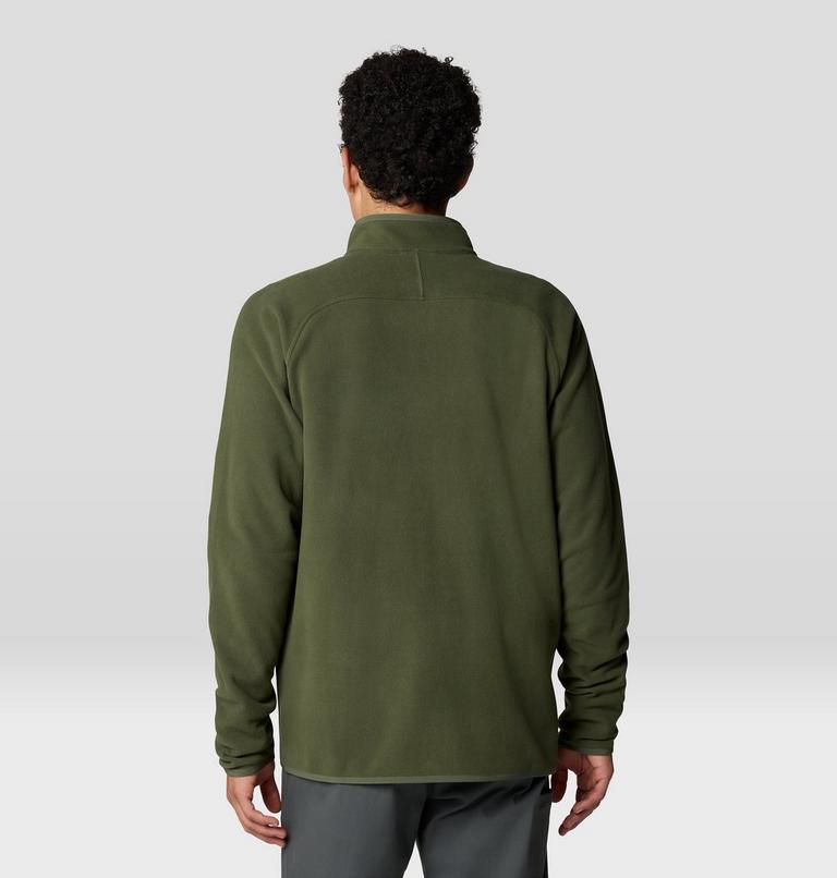 Men's Oakoram Fleece Full Zip, Color: Surplus Green, image 2