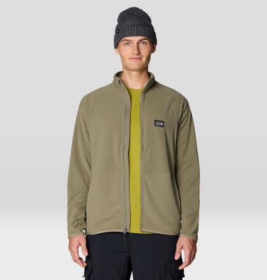 Men's Oakoram Fleece Full Zip, Color: Stone Green, image 12