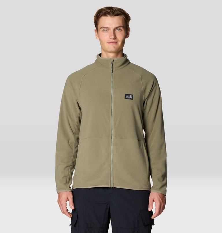 Men's Oakoram Fleece Full Zip, Color: Stone Green, image 1