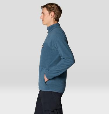 Men's Oakoram Fleece Full Zip, Color: Moon Blue Heather, image 15
