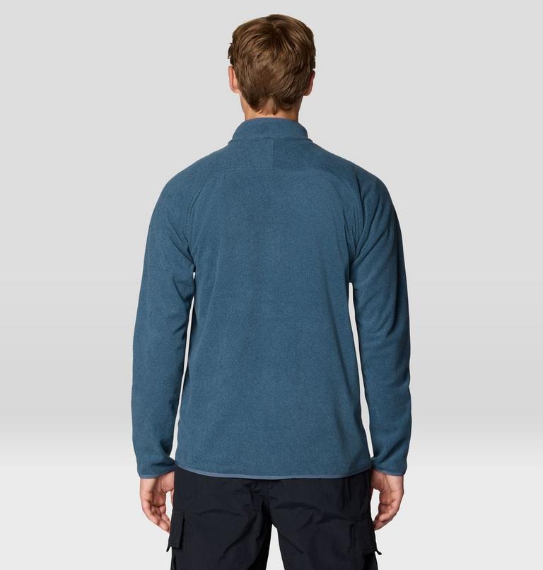 Men's Oakoram Fleece Full Zip, Color: Moon Blue Heather, image 2