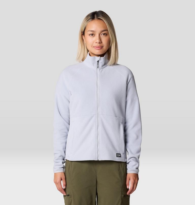 Women's Oakoram Fleece Full Zip, Color: Glacial, image 1