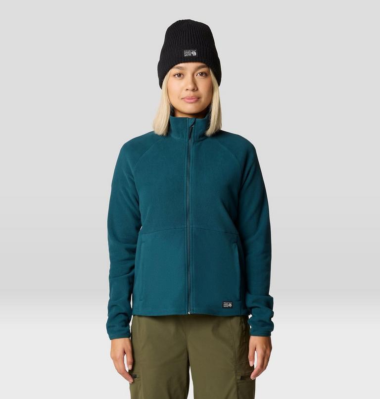 Women's Oakoram Fleece Full Zip, Color: Dark Marsh, image 1