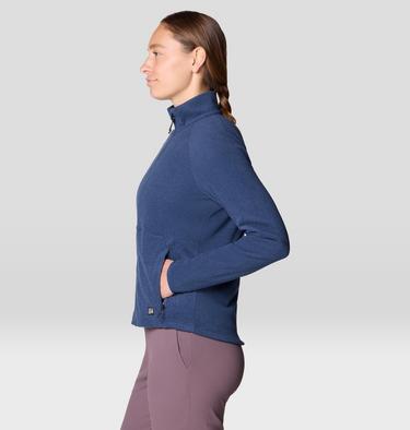 Women's Oakoram Fleece Full Zip, Color: Outer Dark Heather, image 15