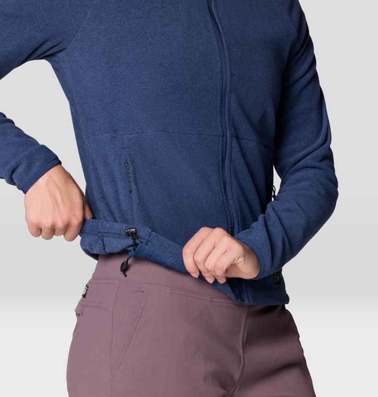 Women's Oakoram Fleece Full Zip, Color: Outer Dark Heather, image 6