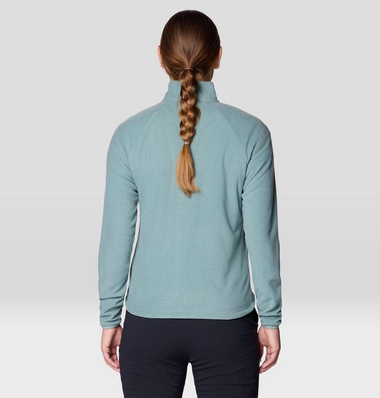 Women's Oakoram Fleece Full Zip, Color: Blue Sage Heather, image 2