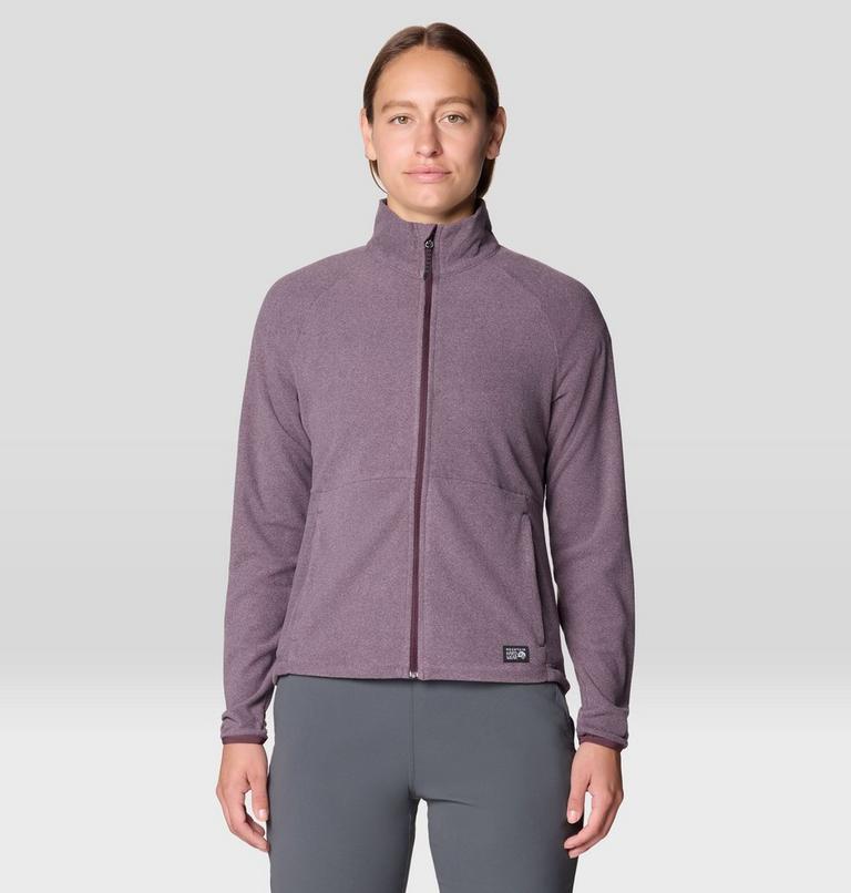 Women's Oakoram Fleece Full Zip, Color: Blackberry Heather, image 1