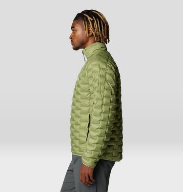 Men's Temescalborz Down Jacket, Color: Light Cactus, image 3