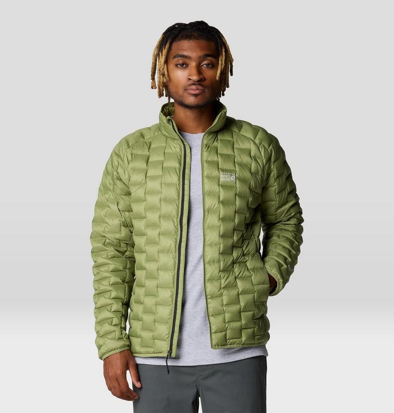 Men's Temescalborz Down Jacket, Color: Light Cactus, image 6