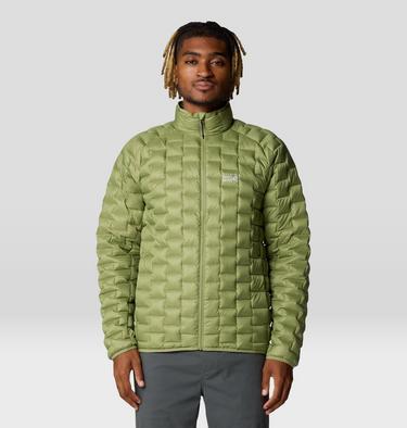 Men's Temescalborz Down Jacket, Color: Light Cactus, image 1