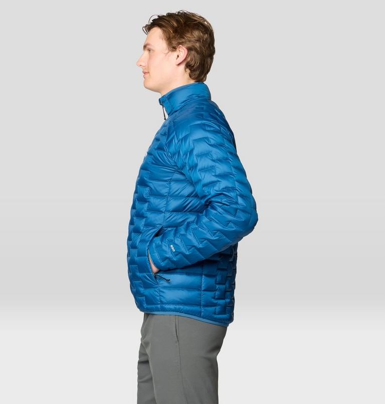 Men's Temescalborz Down Jacket, Color: Blue Horizon, image 4