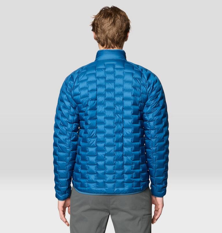 Men's Temescalborz Down Jacket, Color: Blue Horizon, image 3