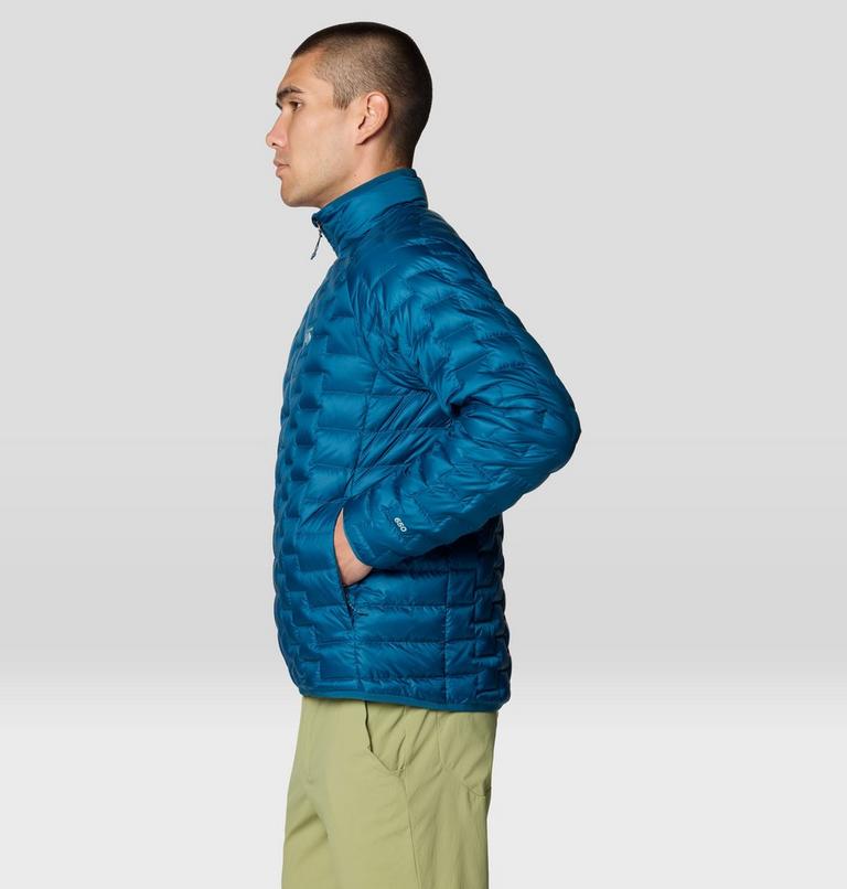 Men's Temescalborz Down Jacket, Color: Dark Caspian, image 3