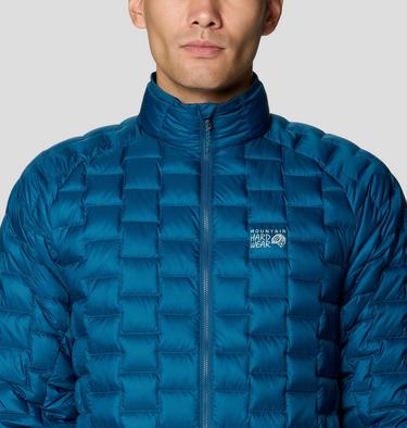Men's Temescalborz Down Jacket, Color: Dark Caspian, image 12
