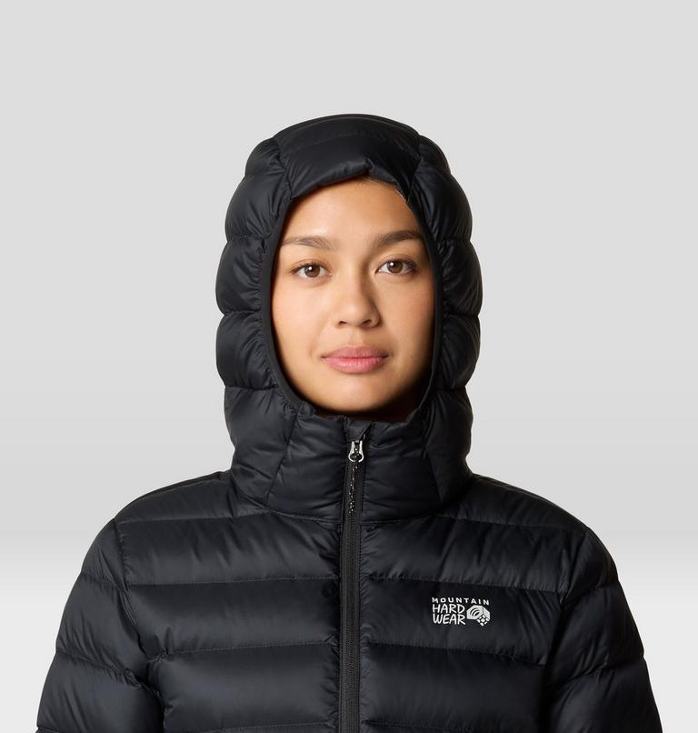 Women's Tiberondack Down Parka, Color: Black, image 4