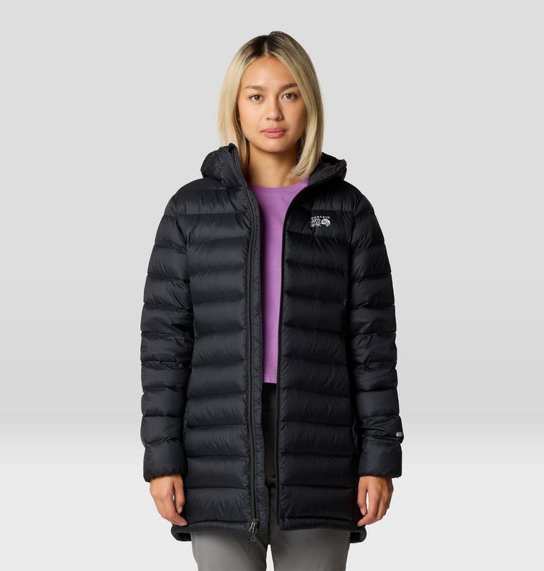 Women's Tiberondack Down Parka, Color: Black, image 6