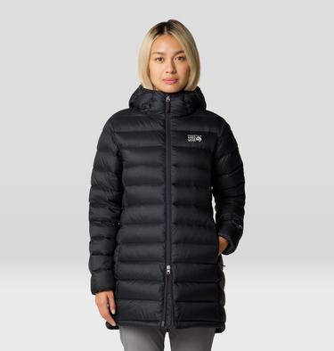 Women's Tiberondack Down Parka, Color: Black, image 17