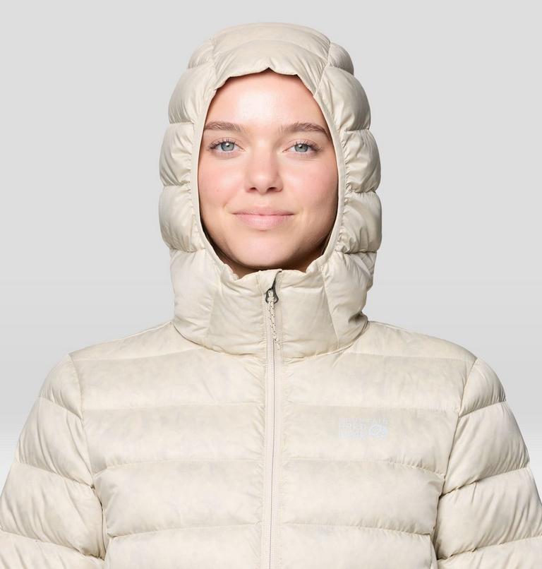 Women's Tiberondack Down Parka, Color: Wild Oyster, image 7