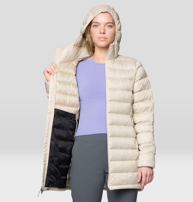 Women's Tiberondack Down Parka, Color: Wild Oyster, image 8