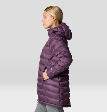 Women's Tiberondack Down Parka, Color: Dusty Purple, image 3